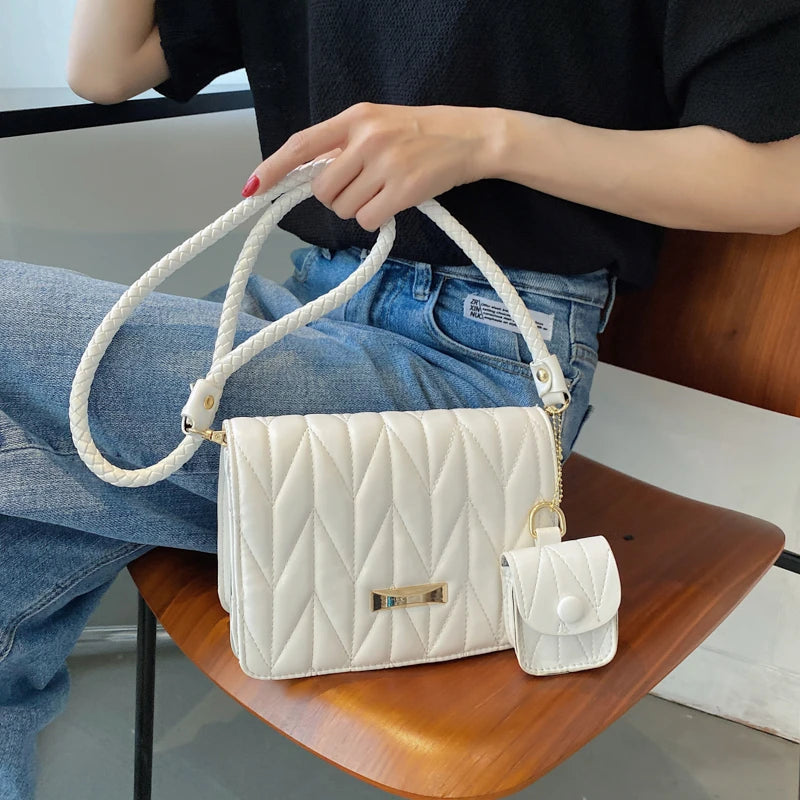 Women's Crossbody Bag Soft Leather Shoulder Messenger Handbags