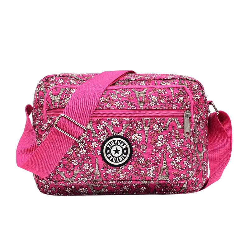 Canvas Shoulder Bag High-capacity Women's Messenger Bag