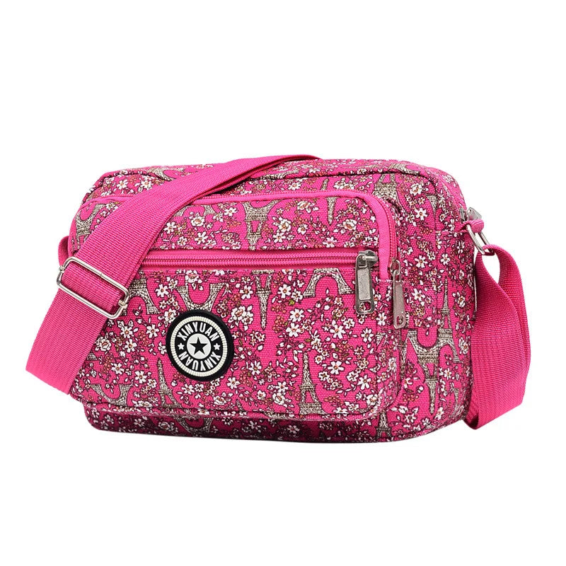 Canvas Shoulder Bag High-capacity Women's Messenger Bag
