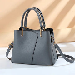 Autumn Ladies Handbag Shoulder Bag Lychee Pattern Foreign Style Women