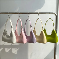 Women's Small Shoulder Bag PU Leather Casual Hobos Bags