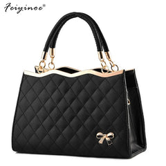 Women's Leather Crossbody Bag Flap Handbag