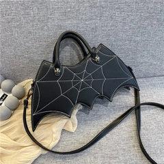 Prank Bat Handbag Messenger Bag PU Bag