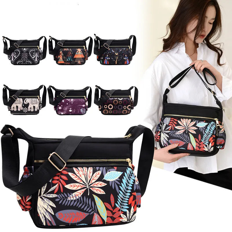 Women's Large Messenger Shoulder Bag Multi-functional Crossbody Bag
