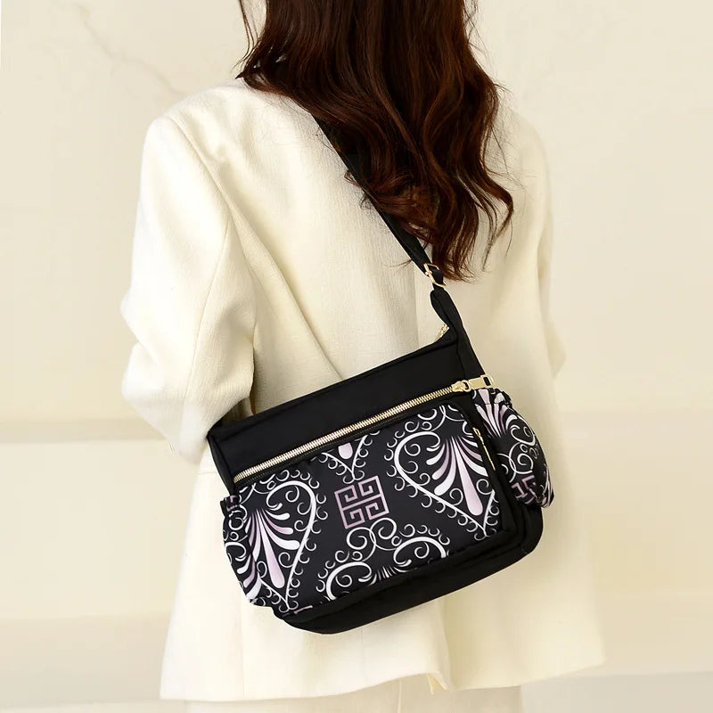 Women's Large Messenger Shoulder Bag Multi-functional Crossbody Bag