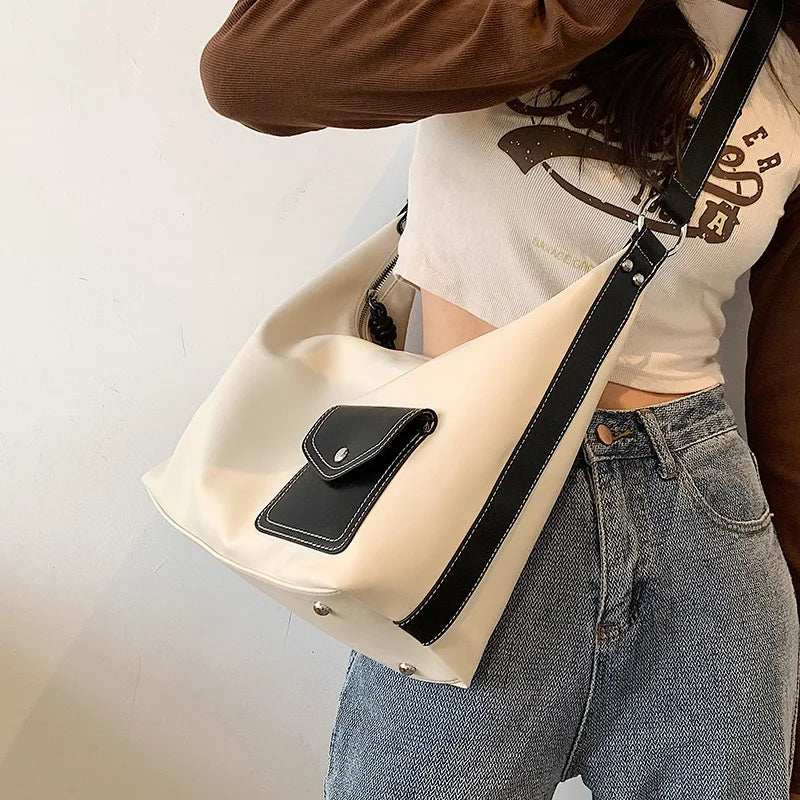Small PU Leather Shoulder Bag Women's Messenger Handbag