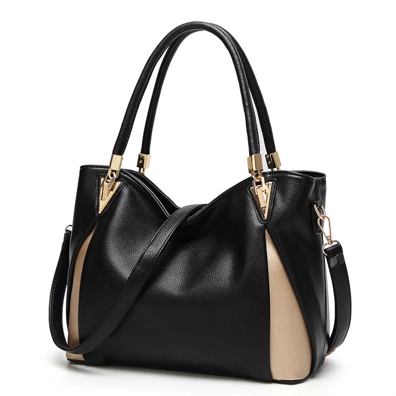 Women's Lychee Pattern Big Tote Bag Mommy Bag Casual Shoulder Bag