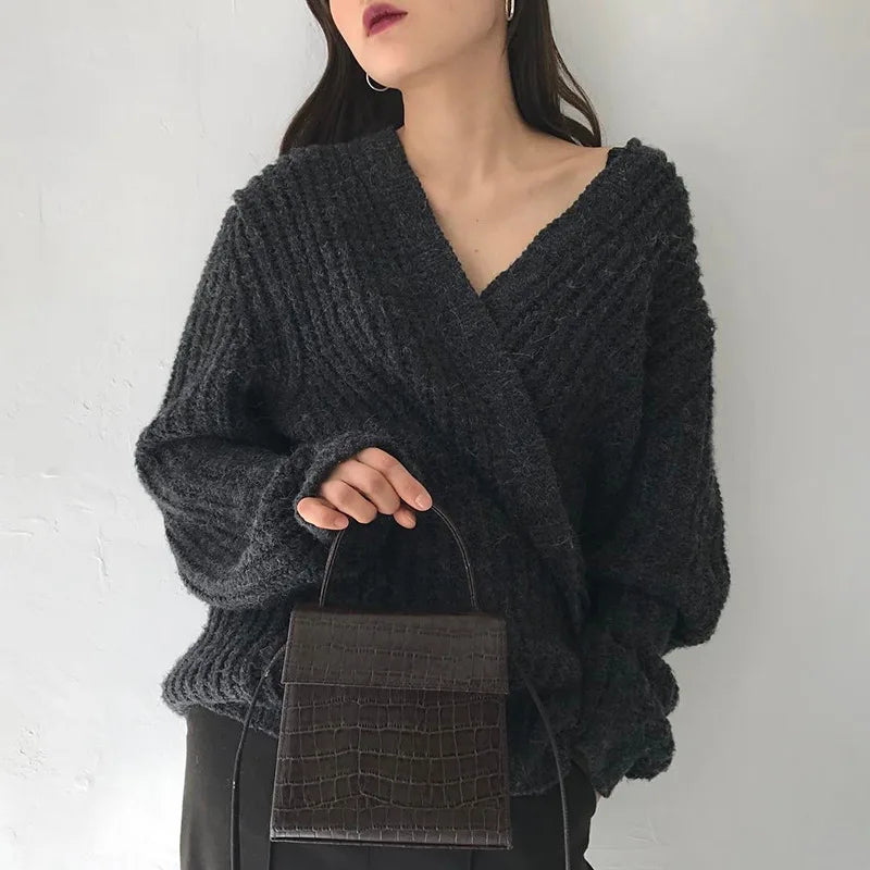 Small Crocodile Pattern Leather Shoulder Bag for Women