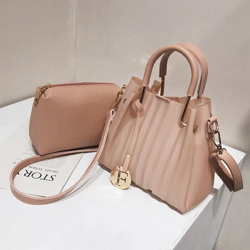 Women's PU Leather Messenger Bag