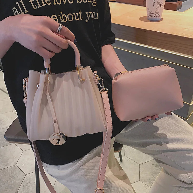 Women's PU Leather Messenger Bag