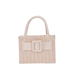 Summer Western Style Handbag Straw Crossbody Bags for Women Tote Bag