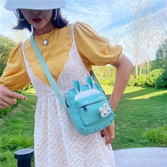 Canvas Messenger Bag Women's Casual Shoulder Bag