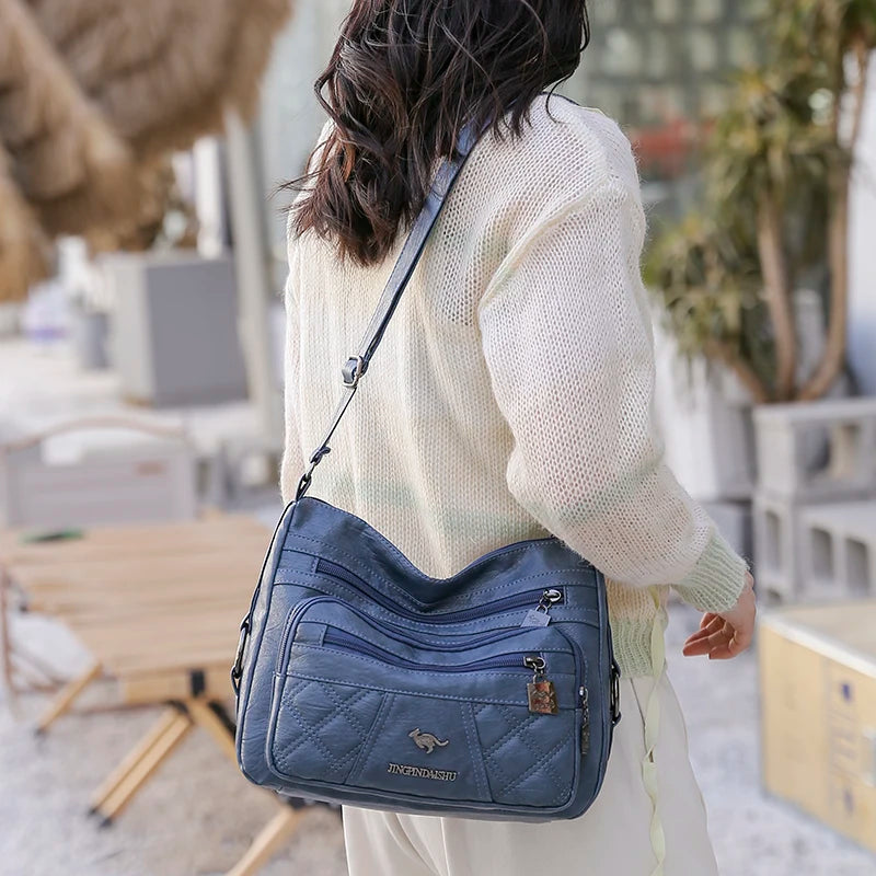 Vintage Shoulder Bag Crossbody Handbag for Women