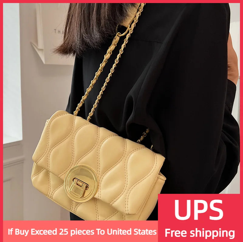 Women's Crossbody Bag Small Chain Handbags
