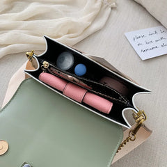 Women's 2022 PU Leather Handbag Single Shoulder Bag