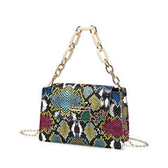 Serpentine Chain Crossbody Bag Small Handbag Top-handle Purse