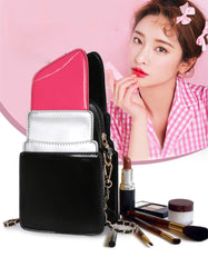 Women's Lipstick Shoulder Bag Crossbody Clutch Purse