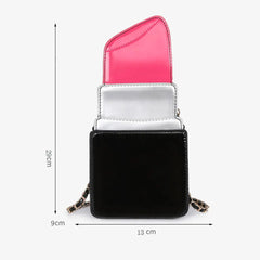 Women's Lipstick Shoulder Bag Crossbody Clutch Purse