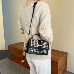 Women's Lingge Handbag Purse Shoulder Bag
