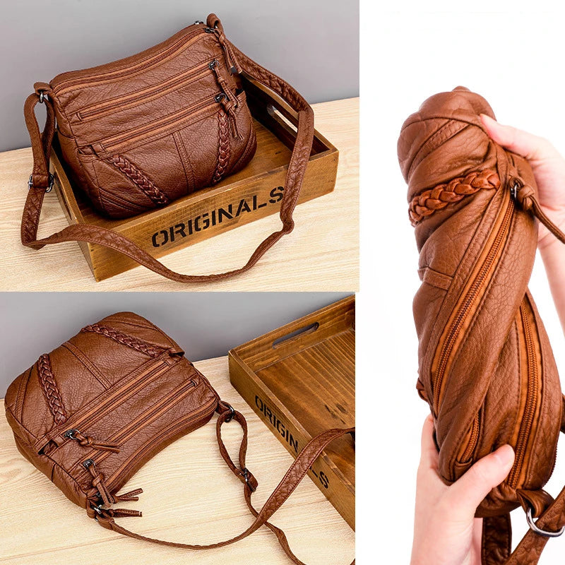 Autumn Winter Women's Shoulder Bag Cross-Body Bag