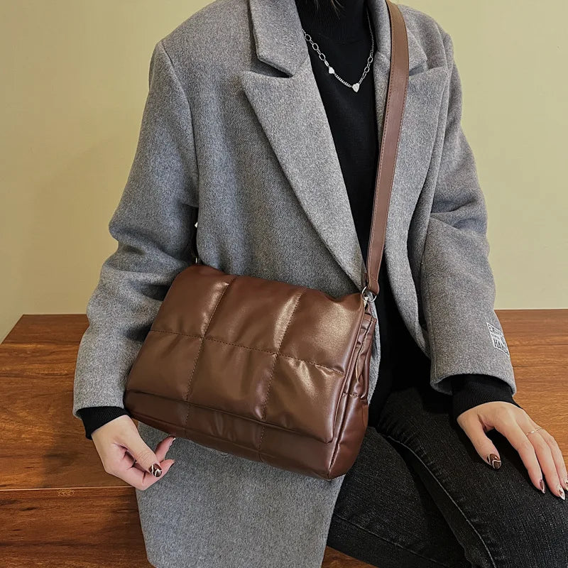 Women's Bag Autumn Winter Large Capacity Casual Single Shoulder Crossbody Bags