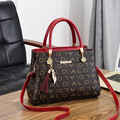Women's Shoulder Bag Large Capacity Mother Bag, Autumn Winter Middle-Aged