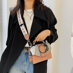 Women's Small Square Crossbody Bag Casual Feeling Portable