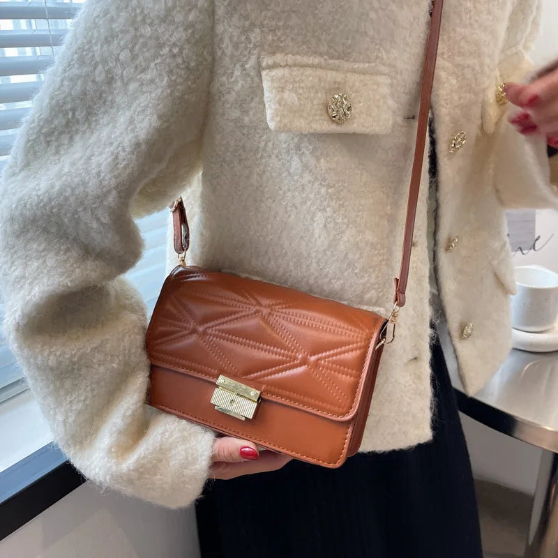 Western Style Small Square Bag for Women