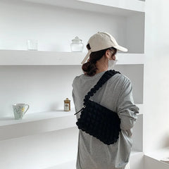 Canvas Crossbody Bag for Women with Adjustable Strap