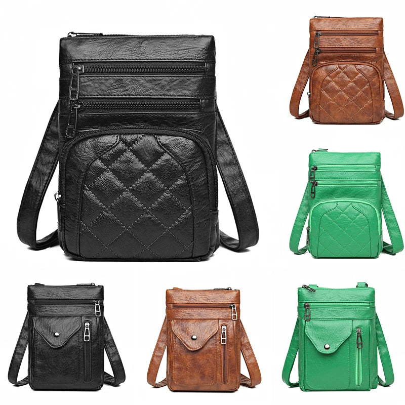 Vintage Crossbody Mobile Phone Shoulder Bag for Women