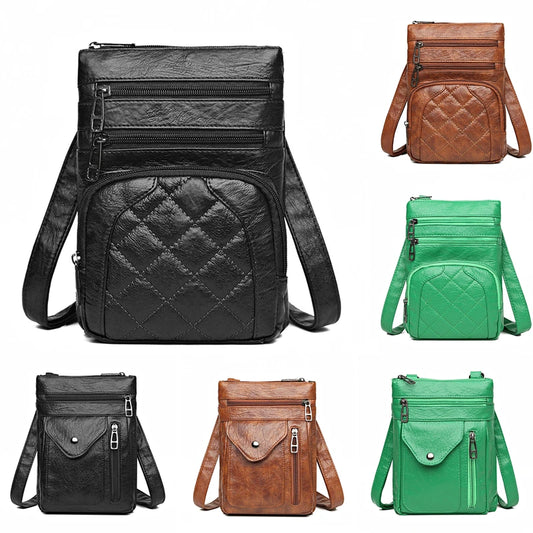 Vintage Crossbody Mobile Phone Shoulder Bag for Women