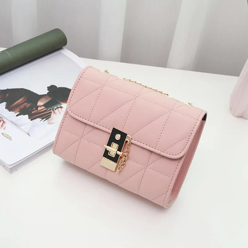 Embroidered Chain Bag All-match Shoulder Bag