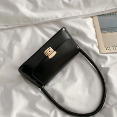 Women's Retro One-Shoulder Square Bag High Solid Female Handbag