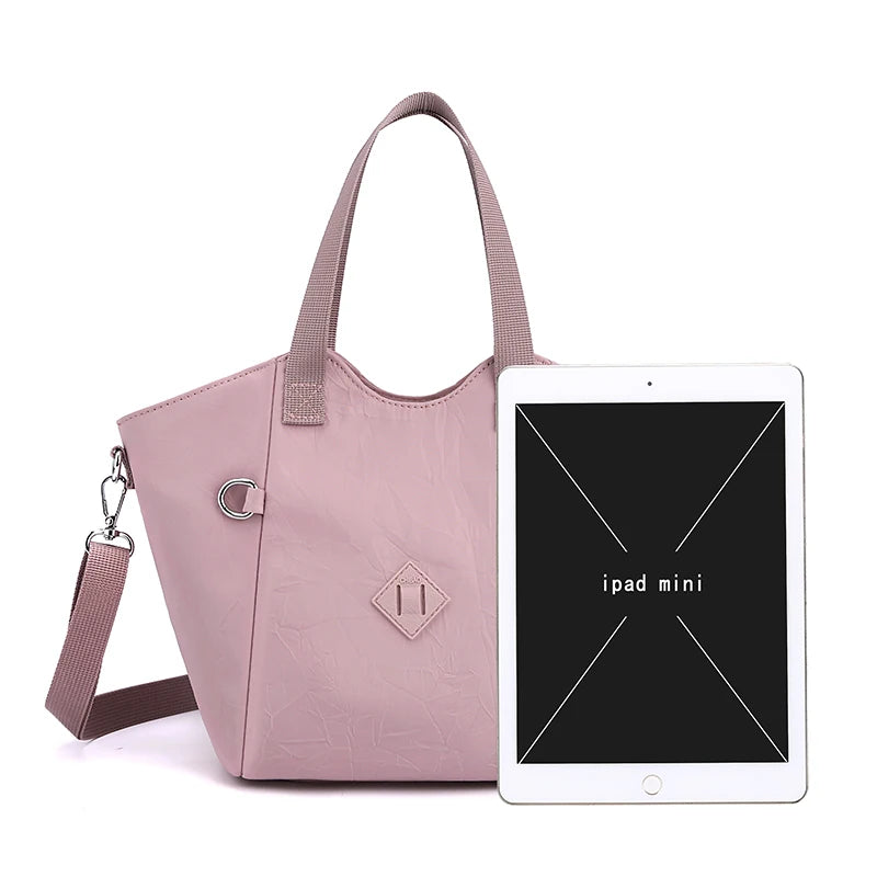Women's Crossbody Messenger Bag High Bucket Lady Shopping Bag