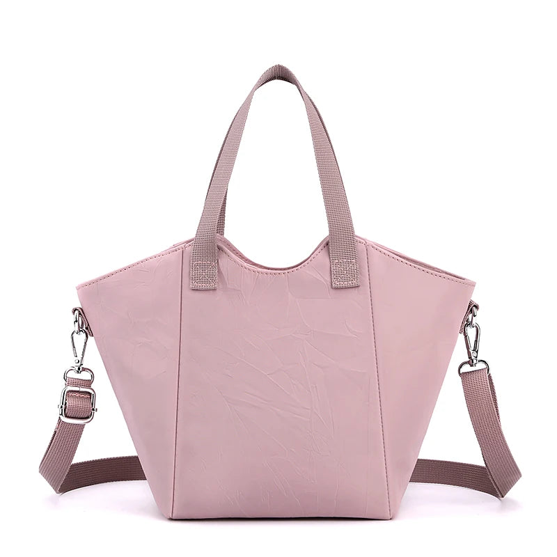 Women's Crossbody Messenger Bag High Bucket Lady Shopping Bag