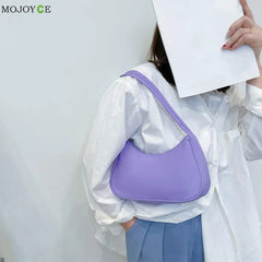 Women's Nylon Armpit Shoulder Bag Casual Small Purse Handbags