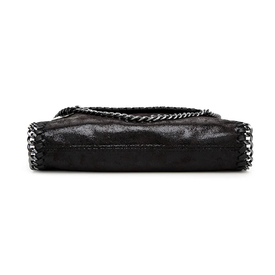 Women's Casual Chain One-Shoulder Messenger Bag Lady Small Flap Cross Body Bags