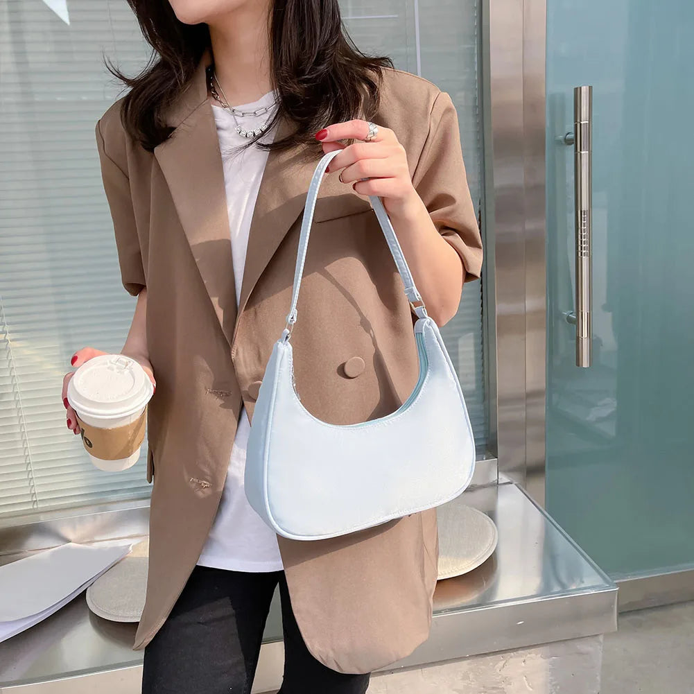 Women's Retro PU Leather Shoulder Totes Top Handle Bag