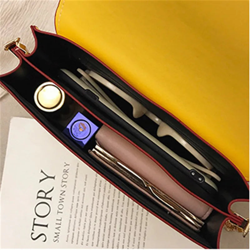 Women's PU Leather Shoulder Bag Small Crossbody Bag