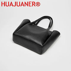 Large Capacity Women's Shoulder Bag PU Leather Tote Handbag