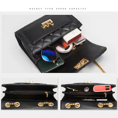 Women's Large Faux Leather Shoulder Bag