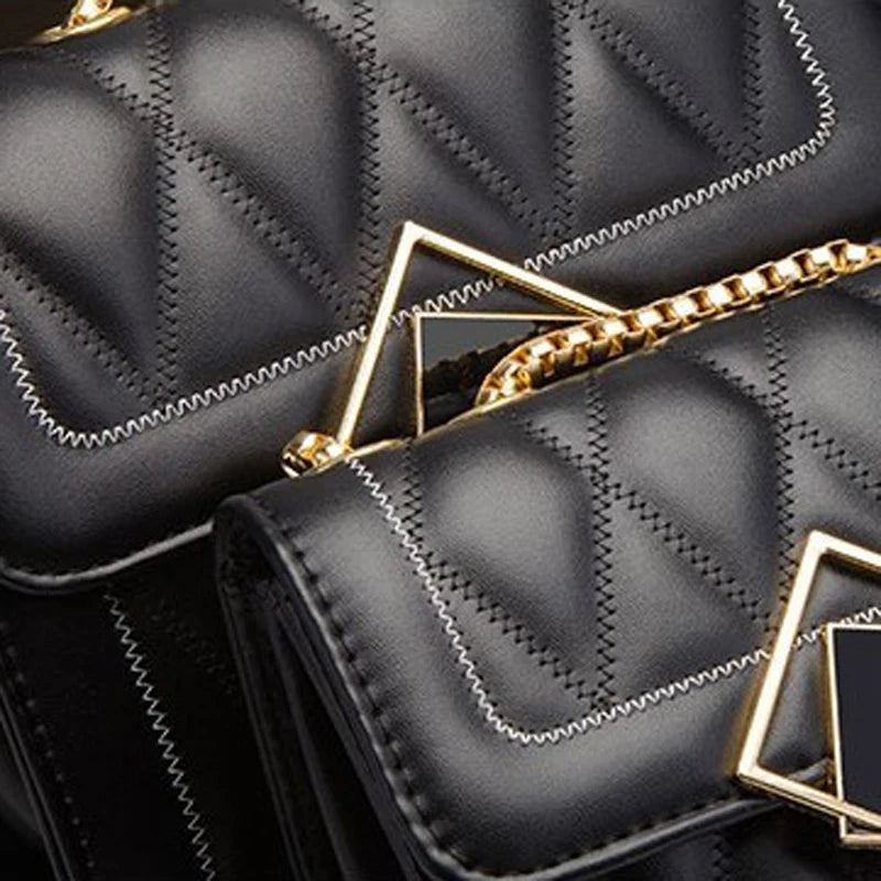 Women's Large PU Leather Shoulder Bag