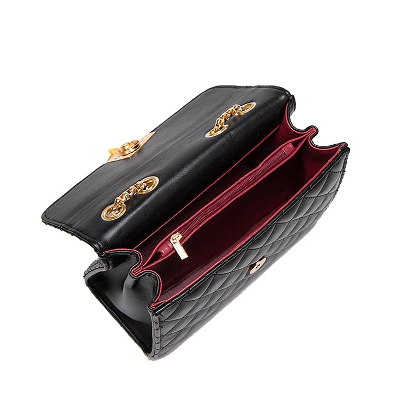 Large Capacity Women's Shoulder Bag, PU Leather