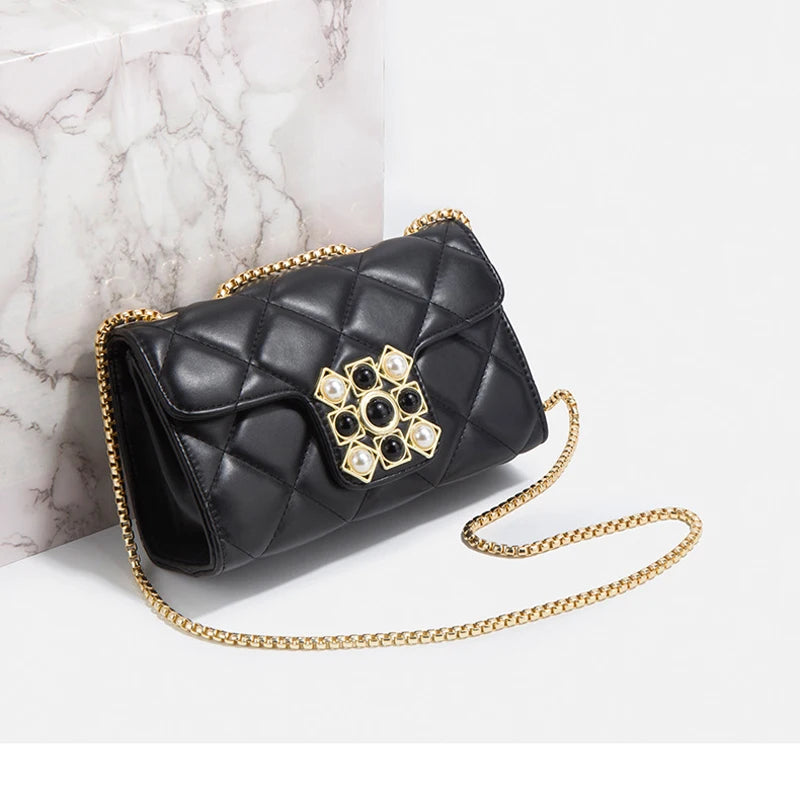 Large Capacity PU Leather Shoulder Bag