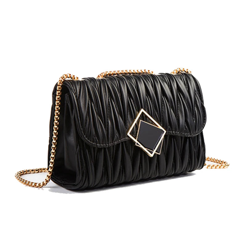 Women's PU Leather Shoulder Bag Large Capacity Small Handbag