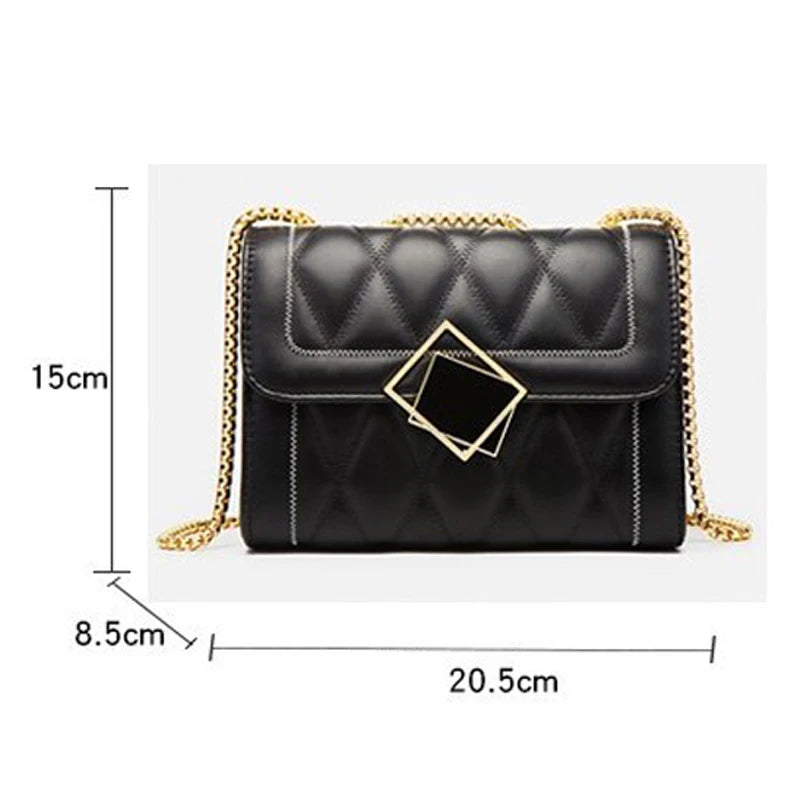 Women's Large PU Leather Shoulder Bag