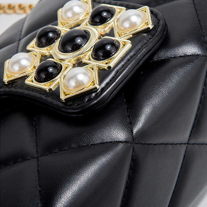 Large Capacity PU Leather Shoulder Bag