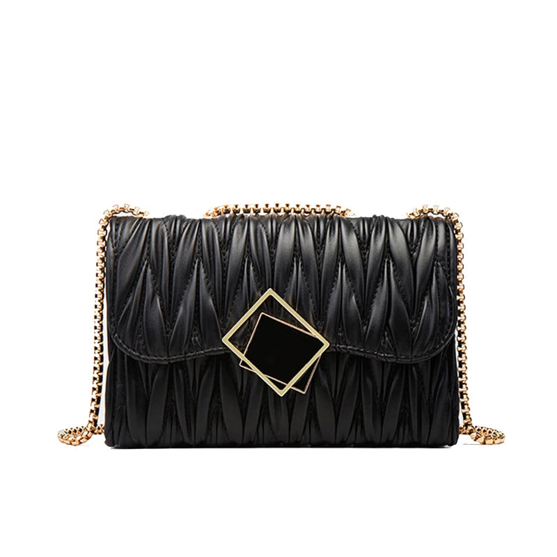 Women's PU Leather Shoulder Bag Large Capacity Small Handbag