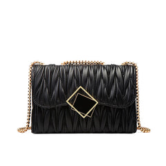 Women's PU Leather Shoulder Bag Large Capacity Small Handbag