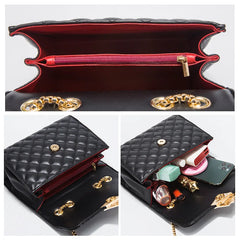 Large Capacity Women's Shoulder Bag, PU Leather